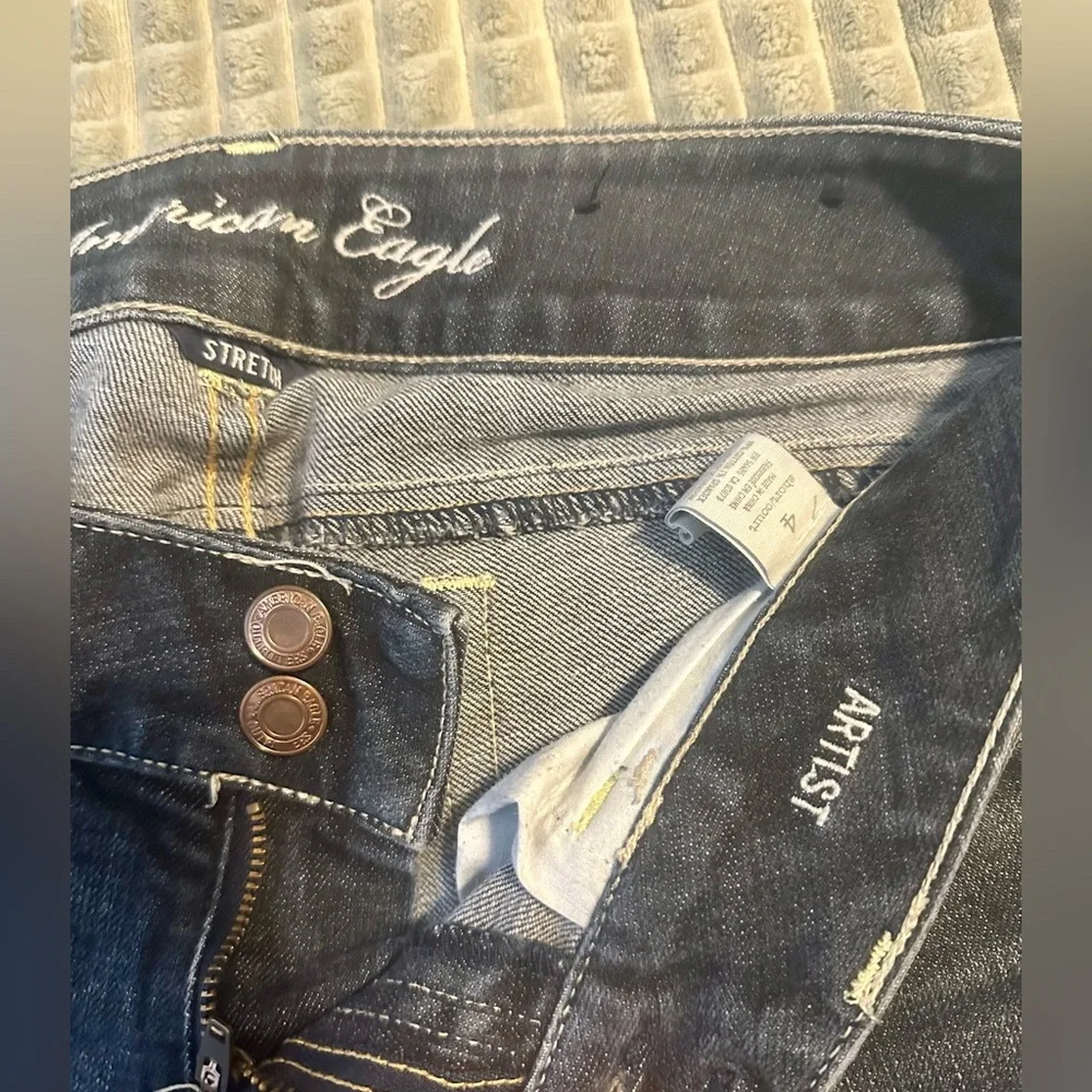 American eagle jeans size 4 bootcut great condition - Picture 3 of 3